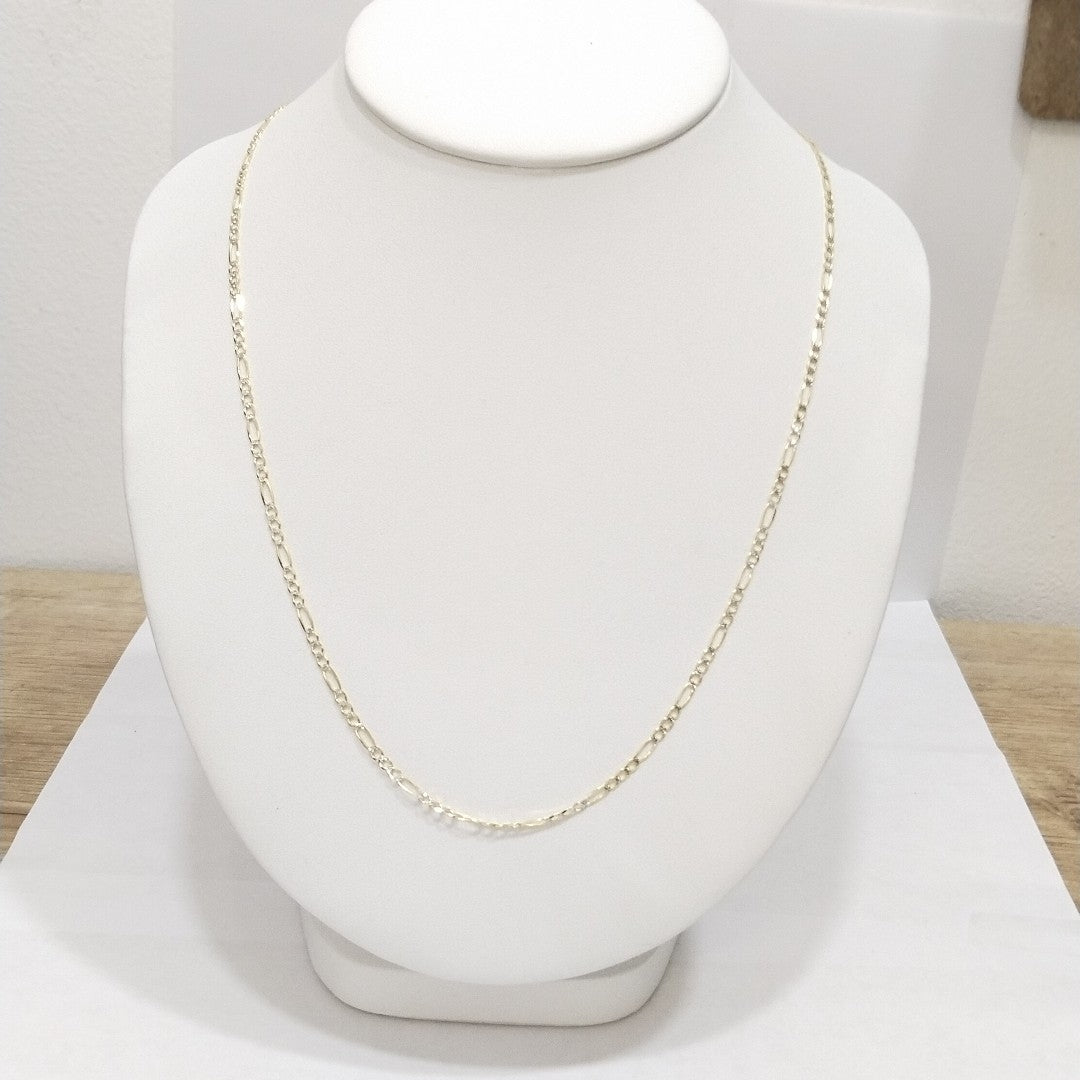 CADENAS CARTIER 3*1 DIAMANTADA ORO 14K 4.7 (NUEVO)