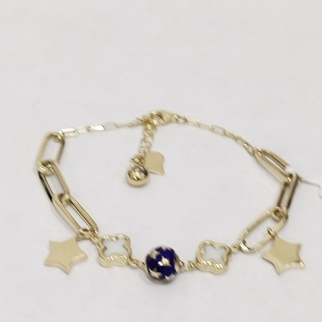 PULSERAS DAMA ORO 14K 7.5 (NUEVO)