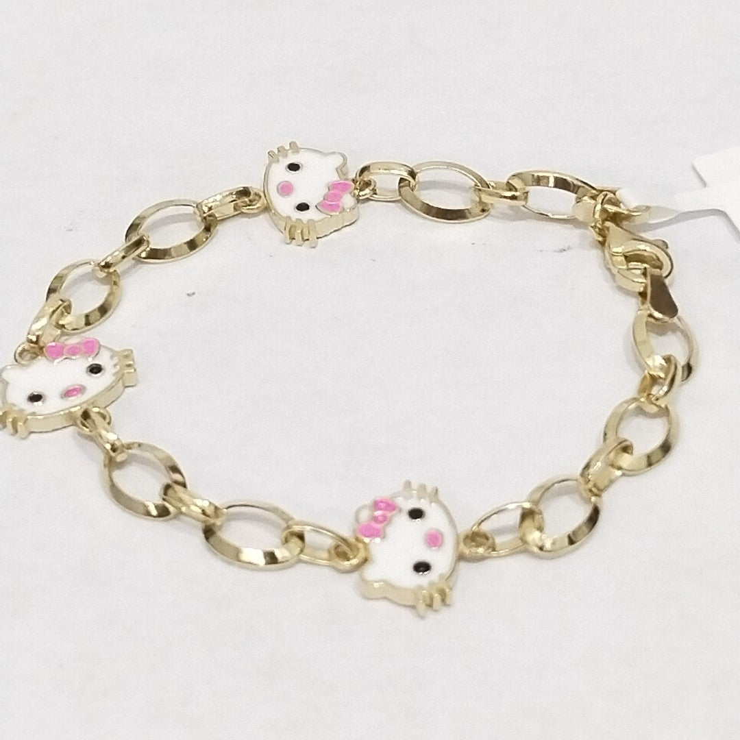 PULSERAS DAMA ORO 14K 4.8 (NUEVO)