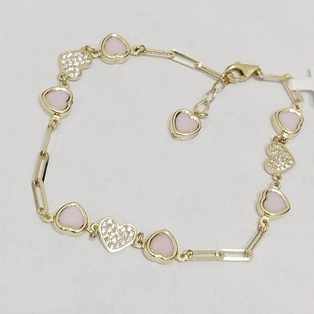 PULSERAS DAMA ORO 14K 5.9 (NUEVO)