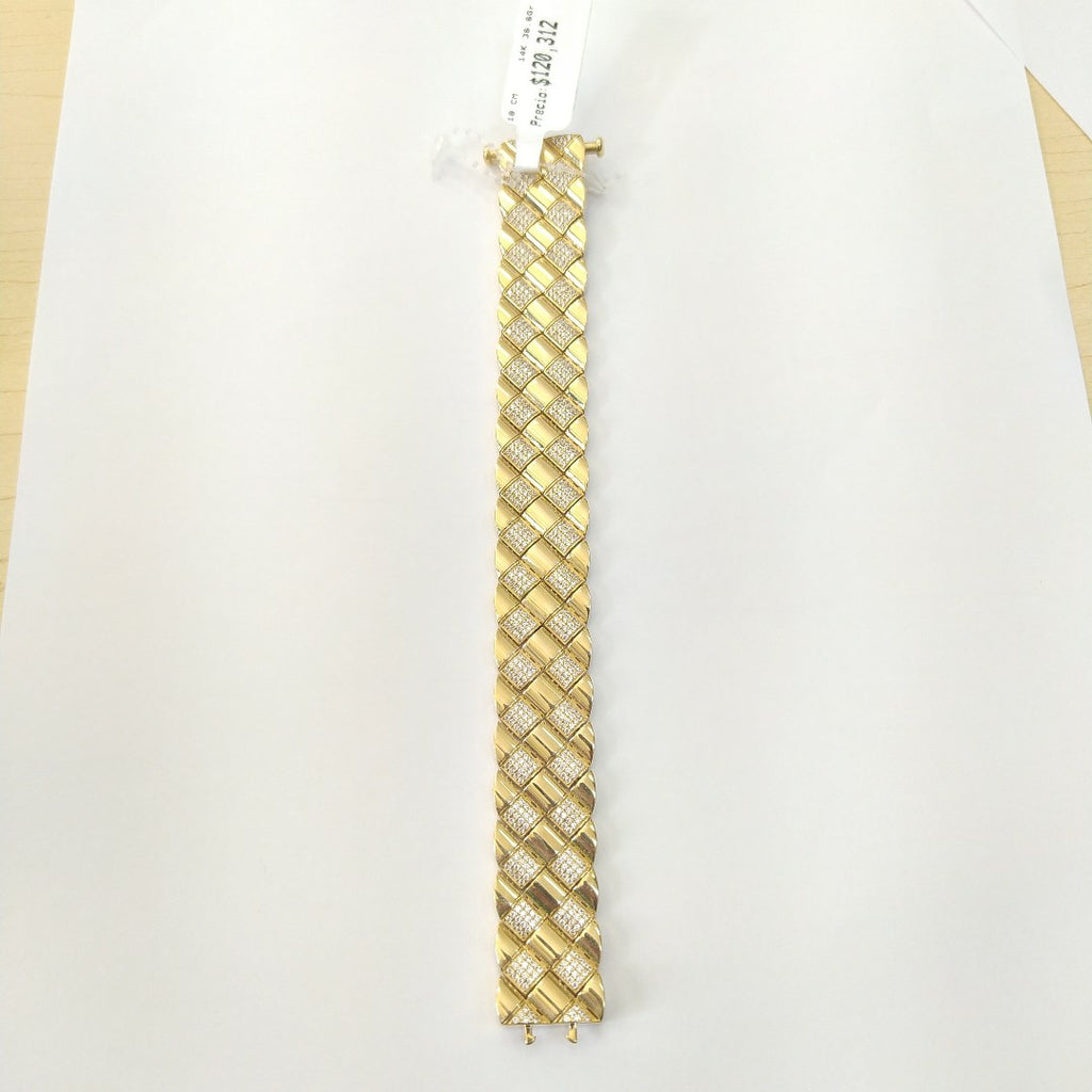 PULSERAS DAMA ORO 14K 36.6 (NUEVO)