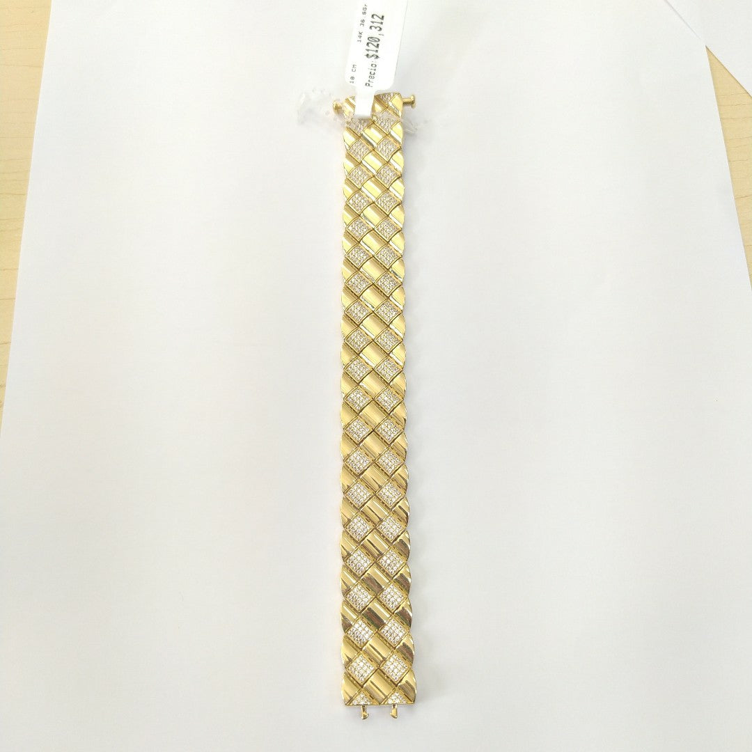 PULSERAS DAMA ORO 14K 36.6 (NUEVO)