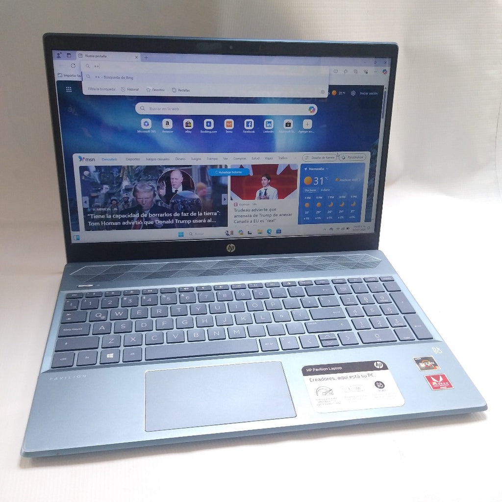 LAPTOP HP PAVILION 15-CW1004LA (2020) 1 TB + 128 GB SSD 12 GB RAM (SEMINUEVO)
