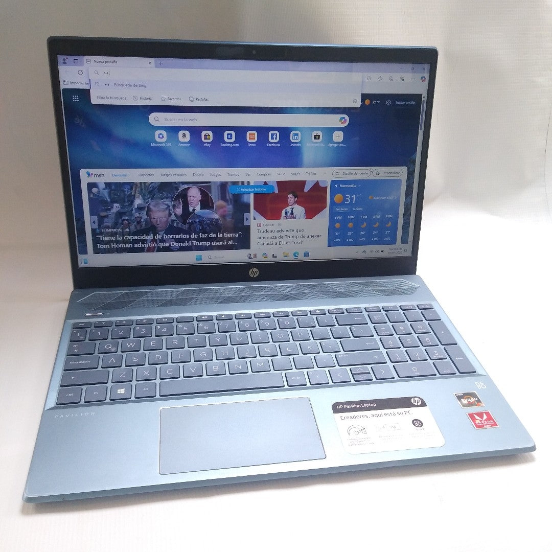 LAPTOP HP PAVILION 15-CW1004LA (2020) 1 TB + 128 GB SSD 12 GB RAM (SEMINUEVO)