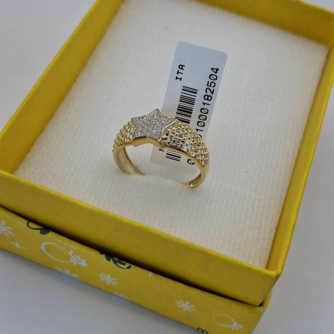 ANILLOS DAMA ORO 14K 2 (NUEVO)