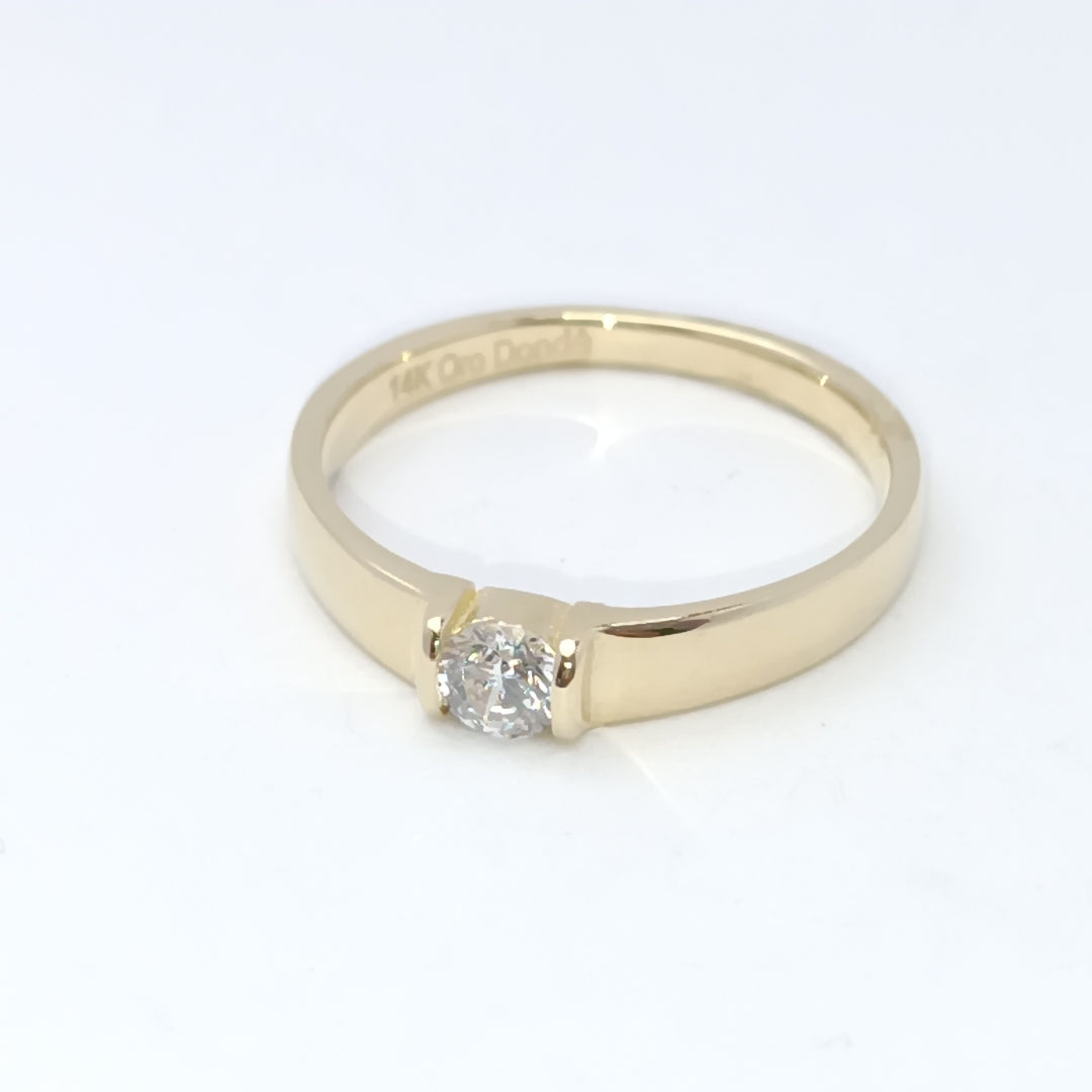 SOLITARIOS ORO 14K 3.1 (NUEVO)
