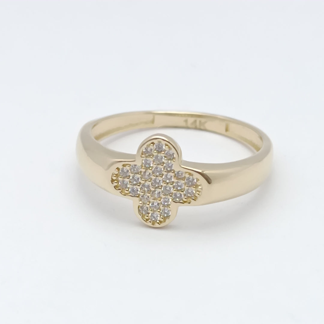 ANILLOS DAMA ORO 14K 1.6 (NUEVO)