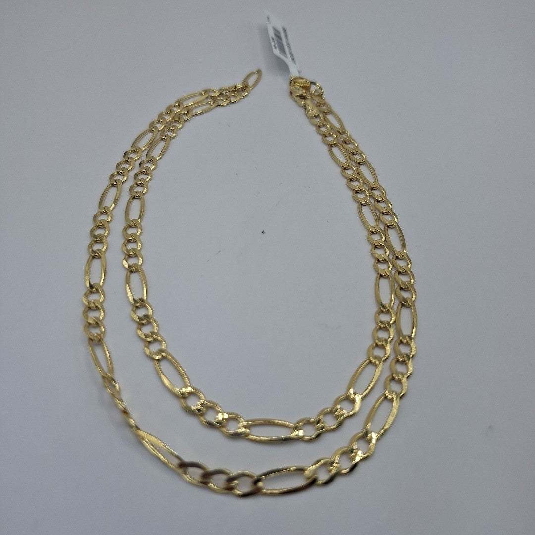 CADENAS CARTIER 3*1 AMARILLA ORO 10K 10.7 (NUEVO)