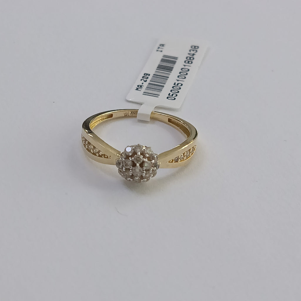 ANILLOS DAMA ORO 14K 2 (NUEVO)