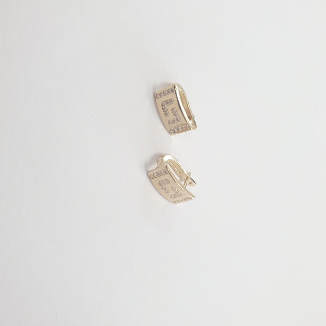 BROQUELES ORO 14K 2.4 (NUEVO)