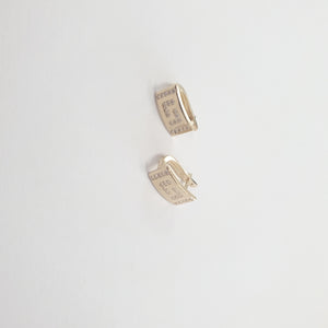 BROQUELES ORO 14K 2.4 (NUEVO)