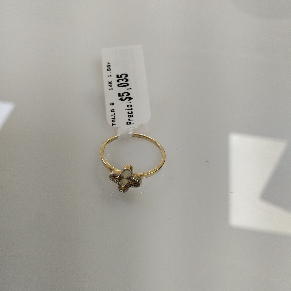 ANILLOS DAMA ORO 14K 1.5 (NUEVO)