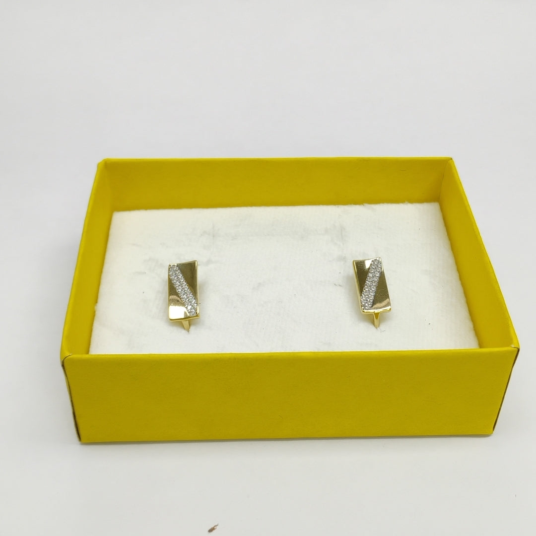 BROQUELES ORO 14K 2.9 (NUEVO)