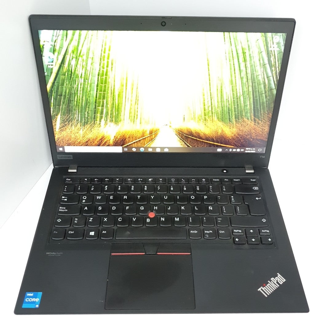 LAPTOP LENOVO THINKPAD T14 GEN 2 (2022) 512 GB SSD 16 GB RAM (SEMINUEVO)