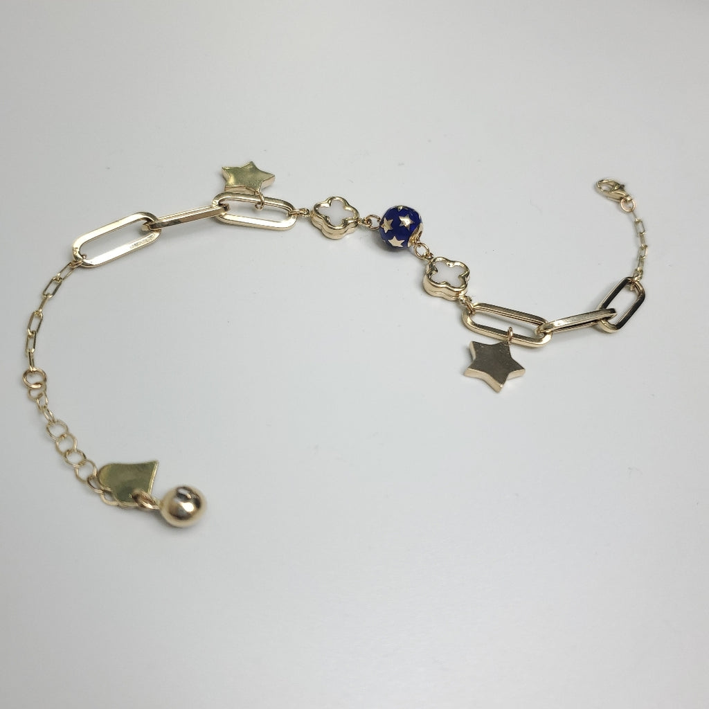 PULSERAS DAMA ORO 14K 7.6 (NUEVO)