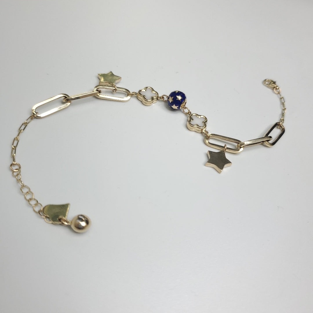 PULSERAS DAMA ORO 14K 7.6 (NUEVO)