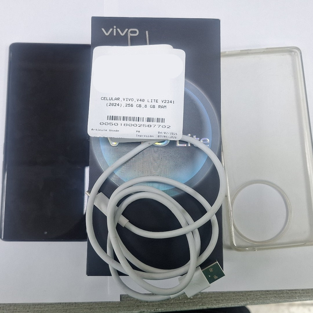 CELULAR VIVO V40 LITE V2341 (2024) 256 GB 8 GB RAM (SEMINUEVO)