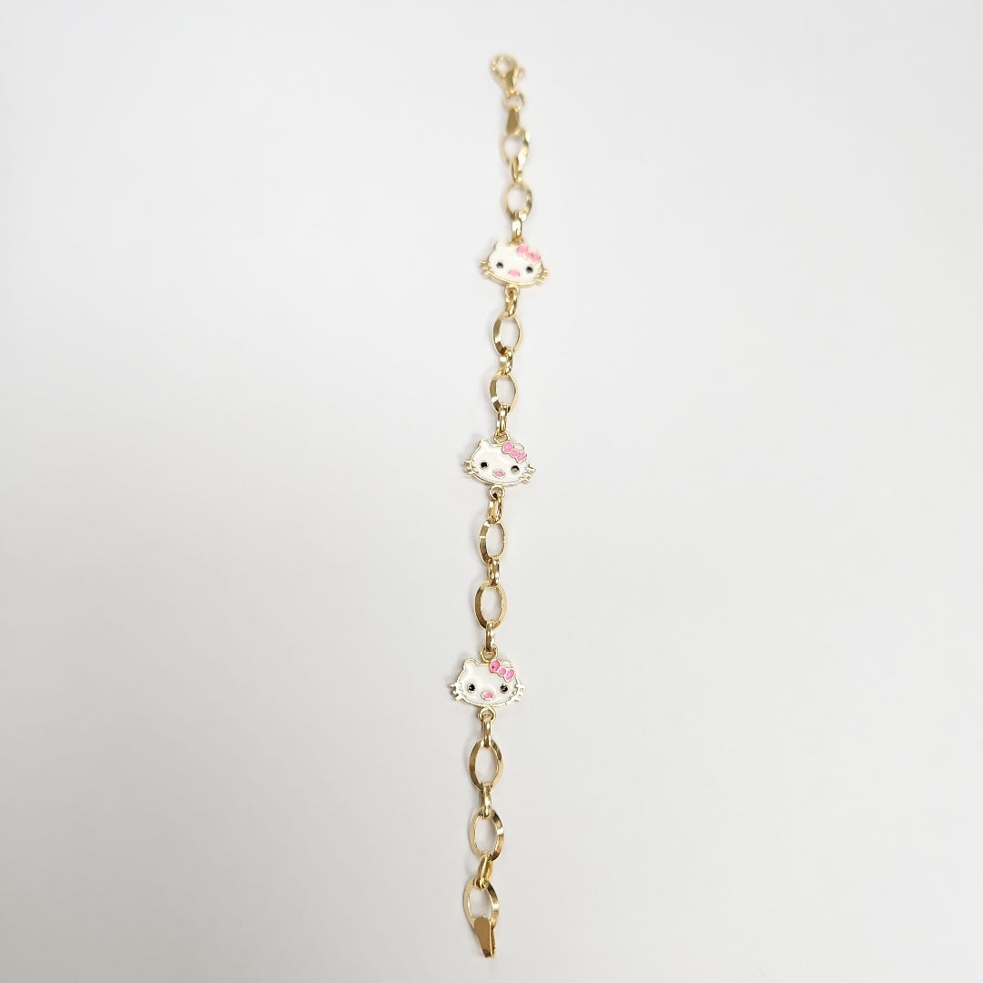 PULSERAS DAMA ORO 14K 4.8 (NUEVO)