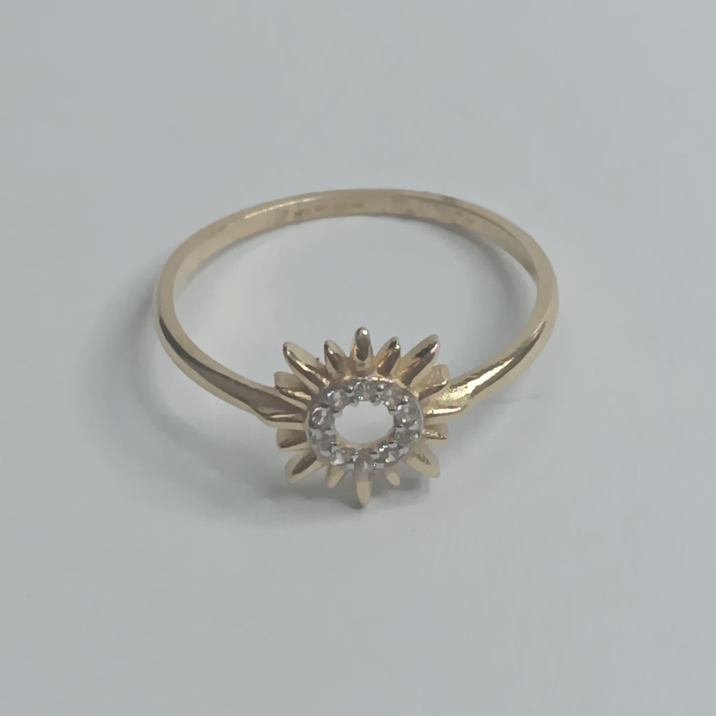 ANILLOS DAMA ORO 14K 1.3 (NUEVO)