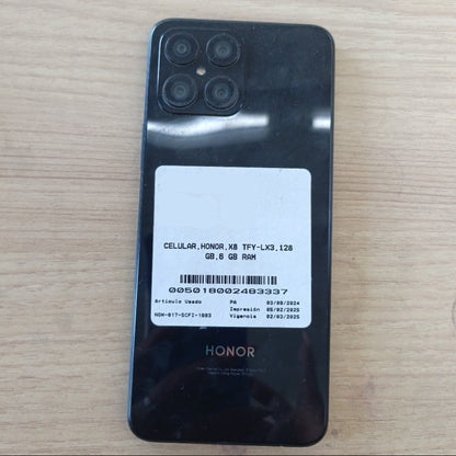 CELULAR HONOR X8 TFY-LX3 128 GB 6 GB RAM (SEMINUEVO)