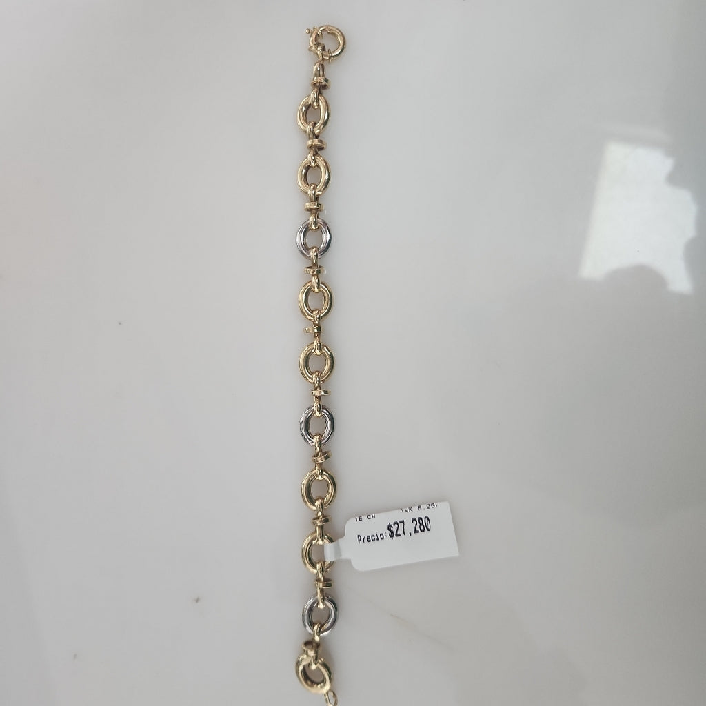 PULSERAS DAMA ORO 14K 8.2 (NUEVO)