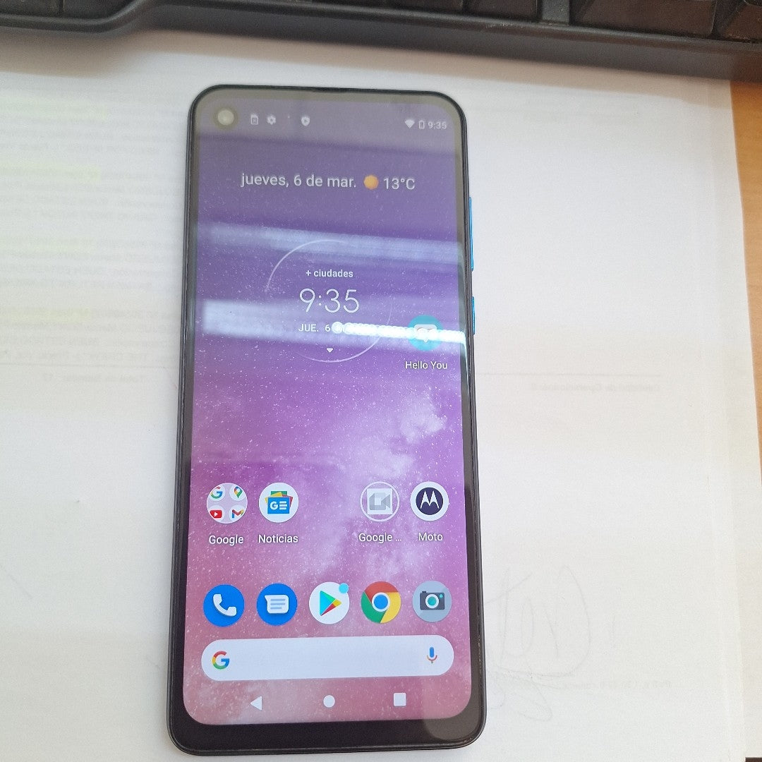CELULAR MOTOROLA ONE VISION XT1970-2 (2019) 128 GB 4 GB RAM (SEMINUEVO)