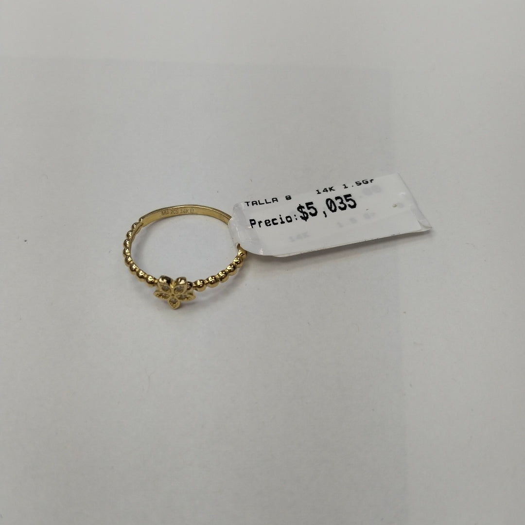 ANILLOS DAMA ORO 14K 1.5 (NUEVO)