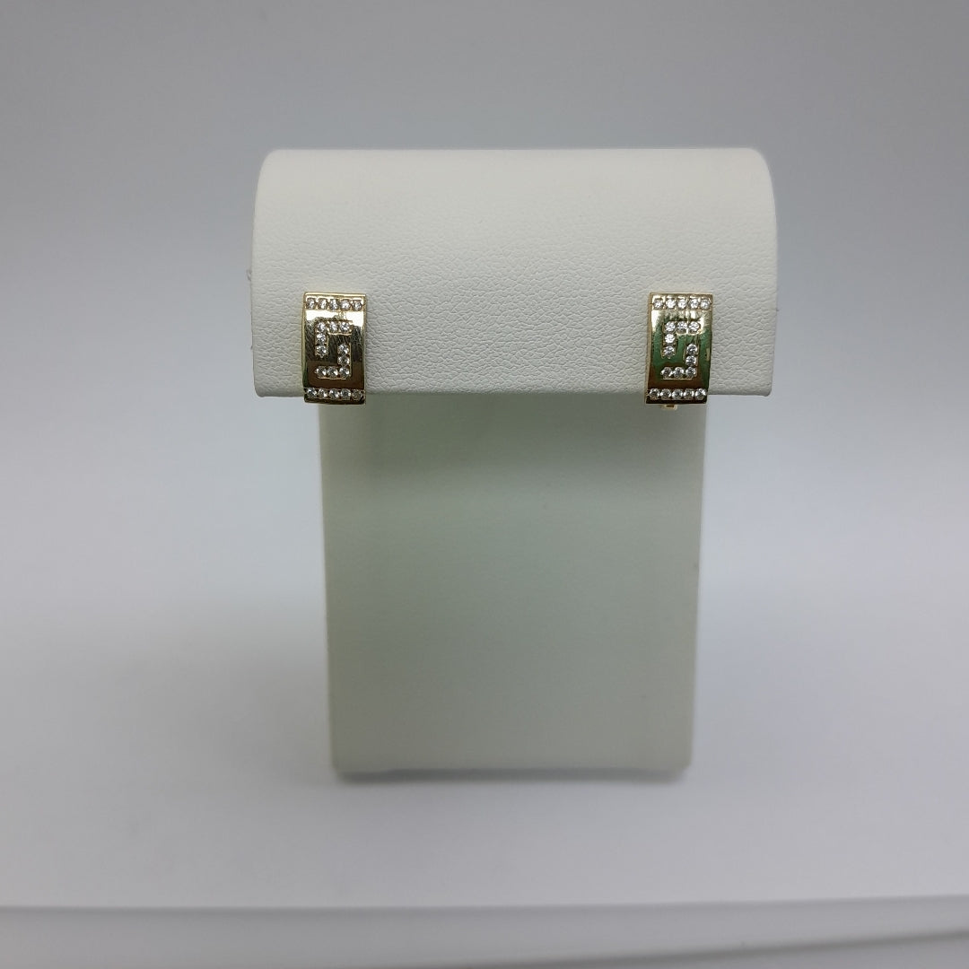 BROQUELES ORO 14K 2.3 (NUEVO)