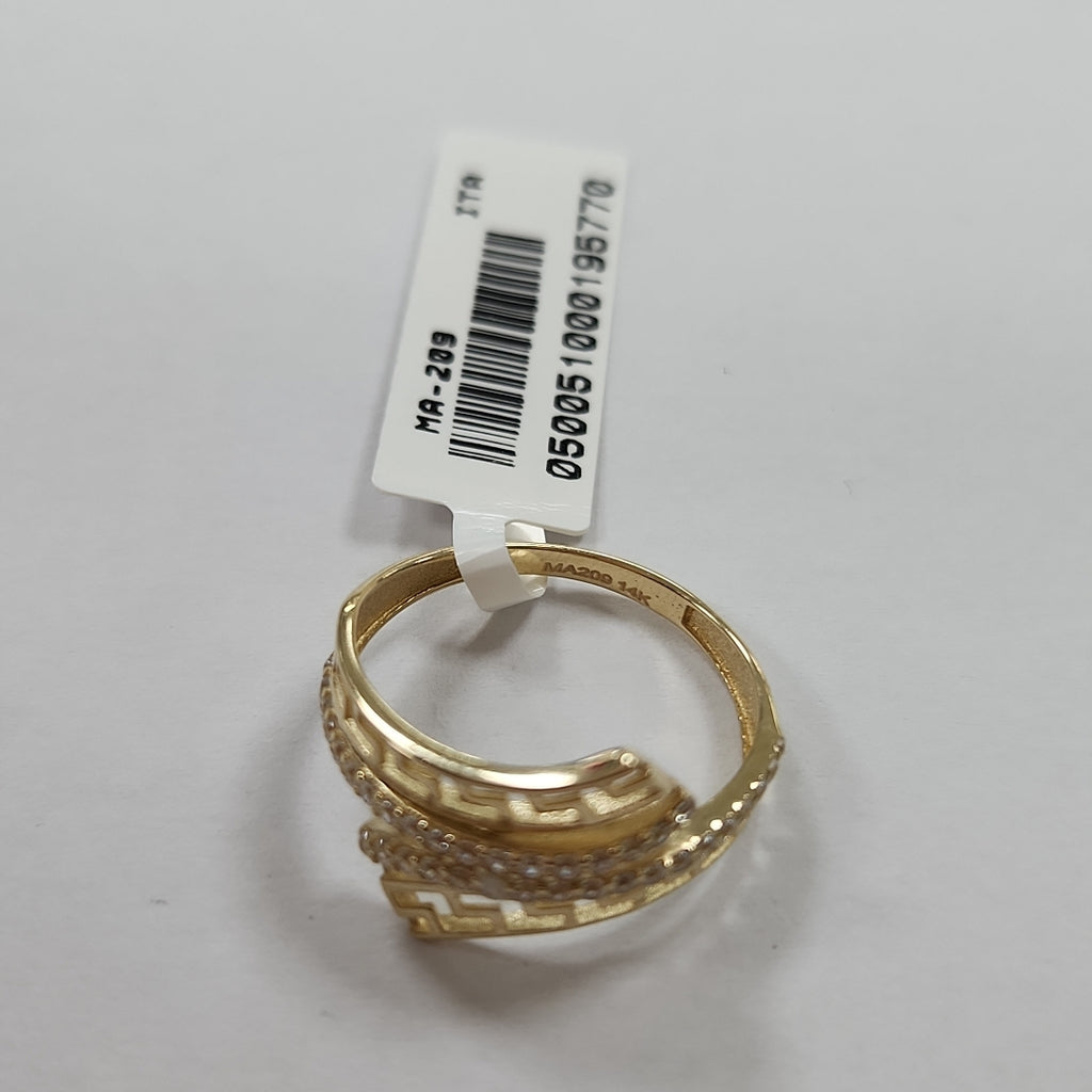 ANILLOS DAMA ORO 14K 2 (NUEVO)