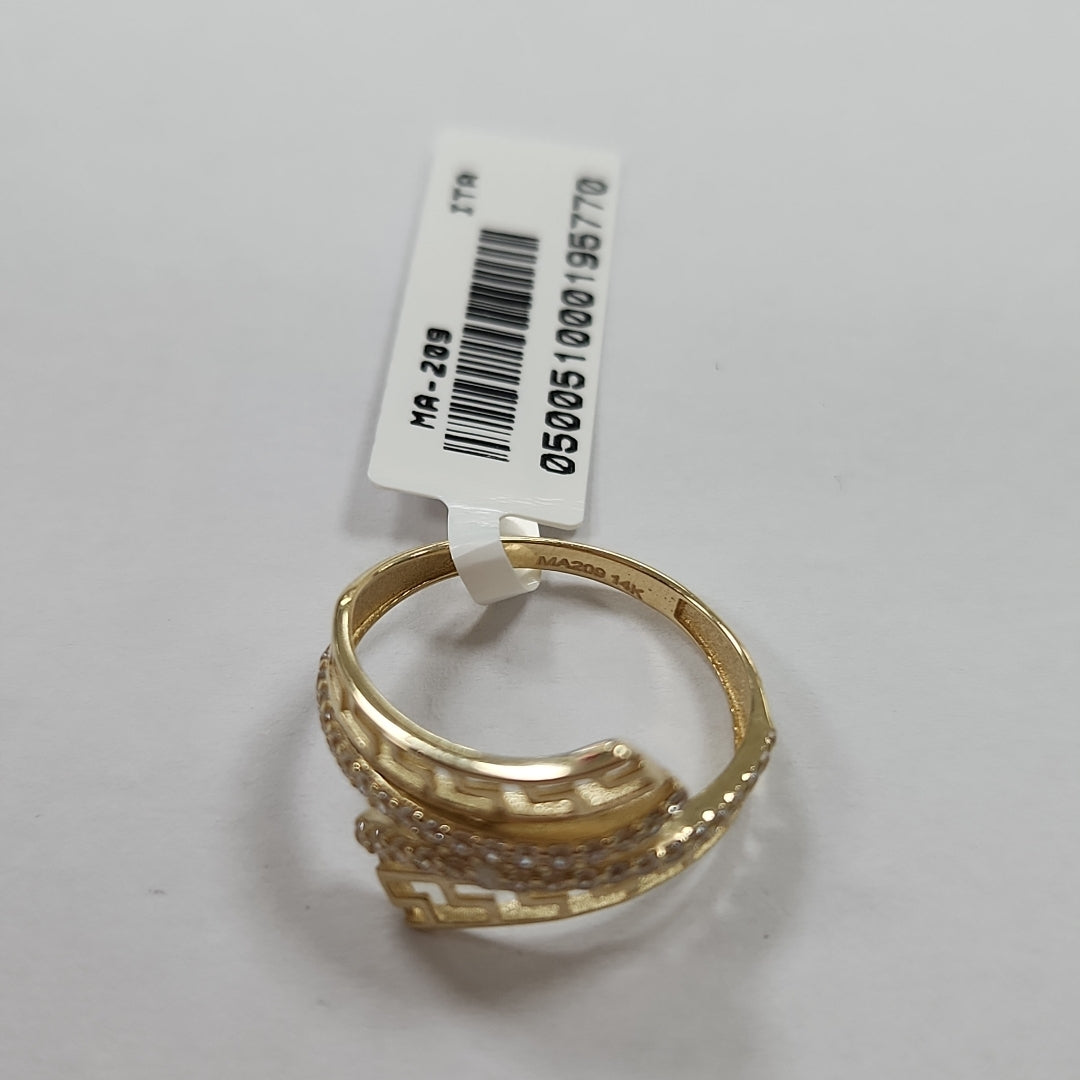 ANILLOS DAMA ORO 14K 2 (NUEVO)