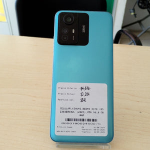 CELULAR XIAOMI REDMI NOTE 12S 2303ERA42L (2023) 256 GB 8 GB RAM
