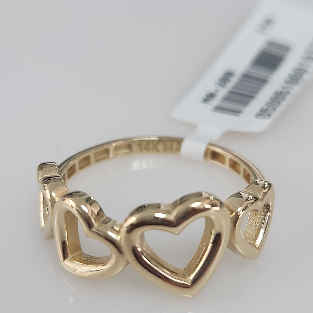 ANILLOS DAMA ORO 14K 2 (NUEVO)