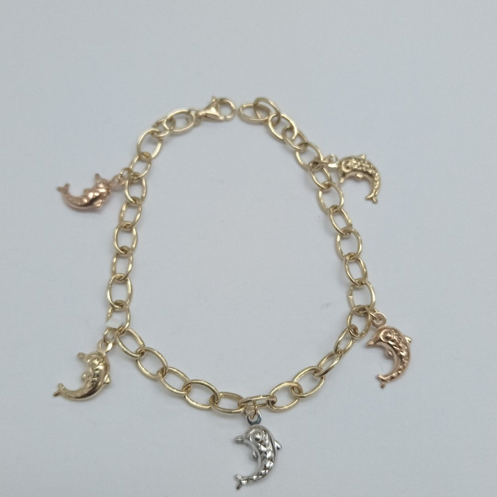 PULSERAS DAMA ORO 14K 3.4 (NUEVO)