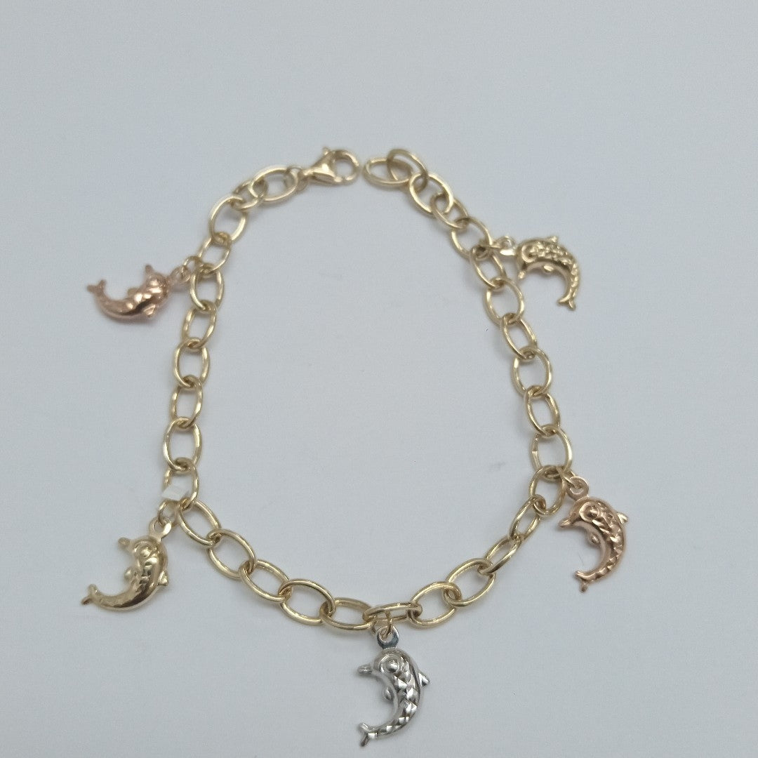 PULSERAS DAMA ORO 14K 3.4 (NUEVO)