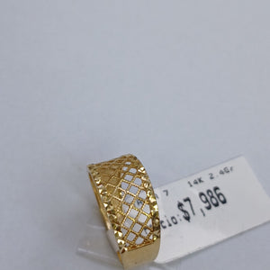 ANILLOS DAMA ORO 14K 2.4 (NUEVO)
