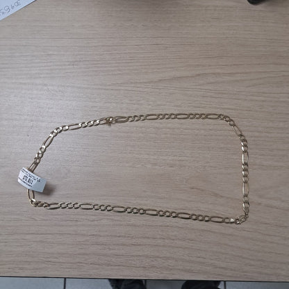 CADENAS CARTIER 3*1 AMARILLA ORO 14K 23.6 (NUEVO)