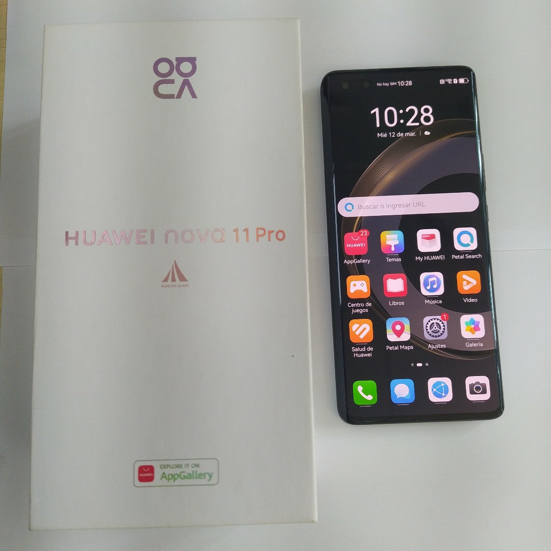 CELULAR HUAWEI NOVA 11 PRO GOA-LX9 (2023) 256 GB 8 GB RAM (SEMINUEVO)