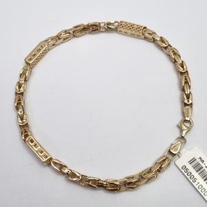 PULSERAS CABALLERO ORO 14K 10.9 (NUEVO)