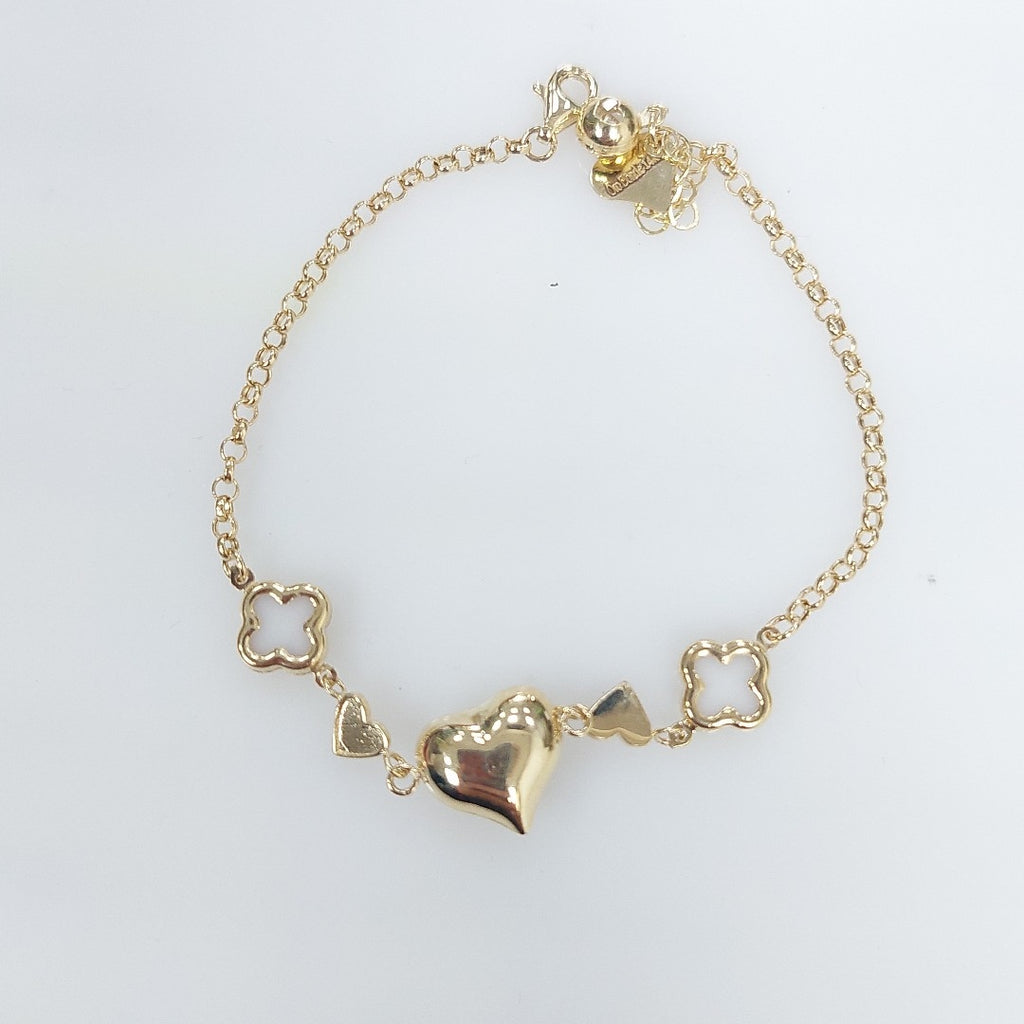 PULSERAS DAMA ORO 14K 4.6 (NUEVO)