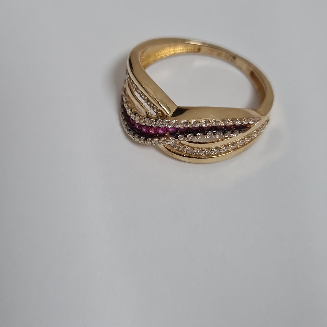 ANILLOS DAMA ORO 14K 3 (NUEVO)