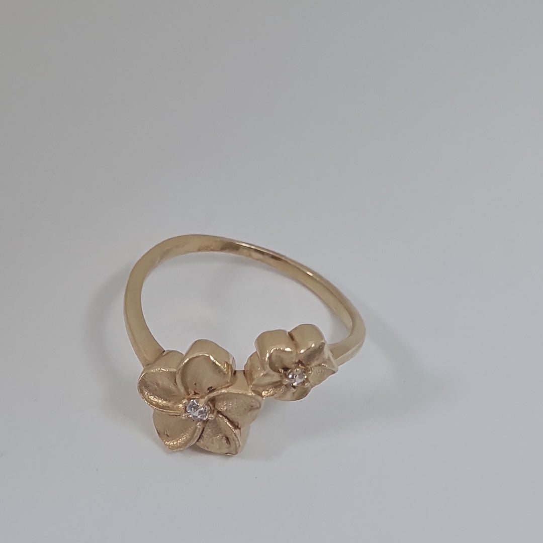 ANILLOS DAMA ORO 14K 2 (NUEVO)