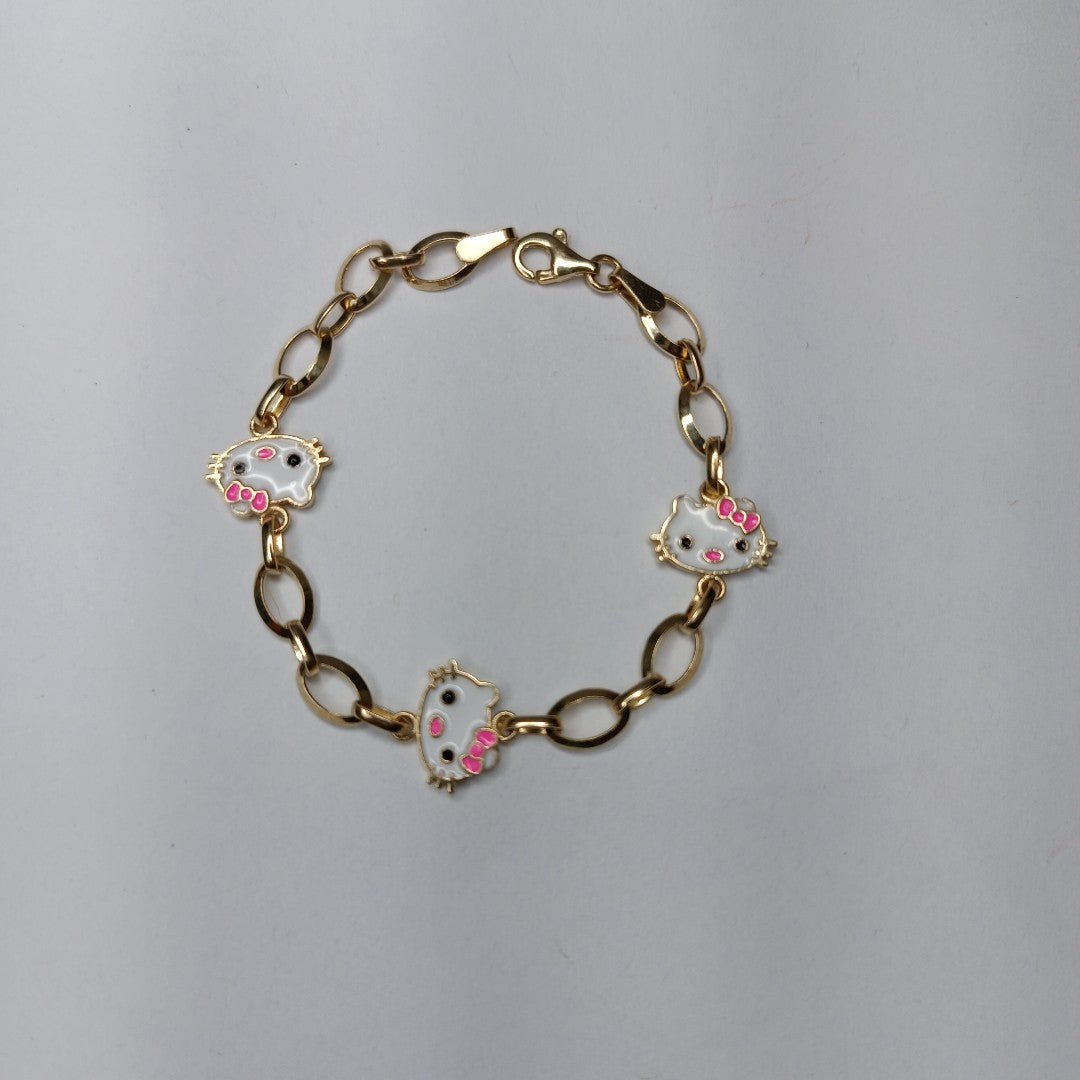 PULSERAS DAMA ORO 14K 4.8 (NUEVO)