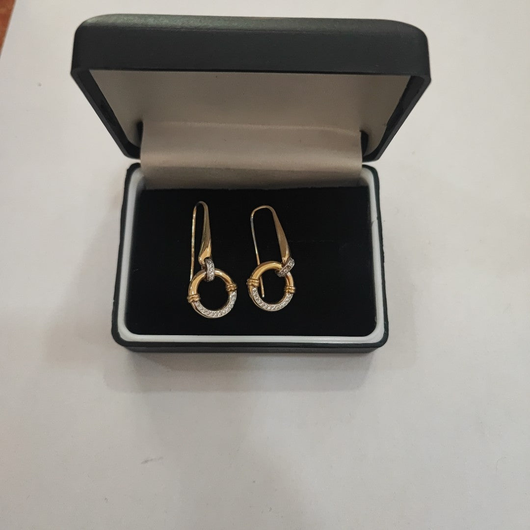 BROQUELES ORO 14K 4.1 (NUEVO)