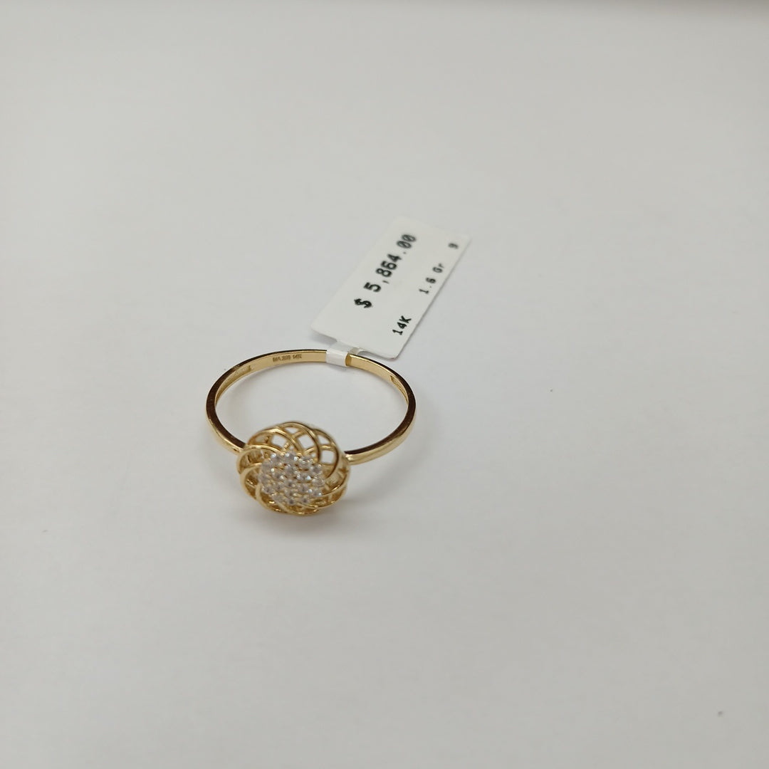 ANILLOS DAMA ORO 14K 1.6 (NUEVO)