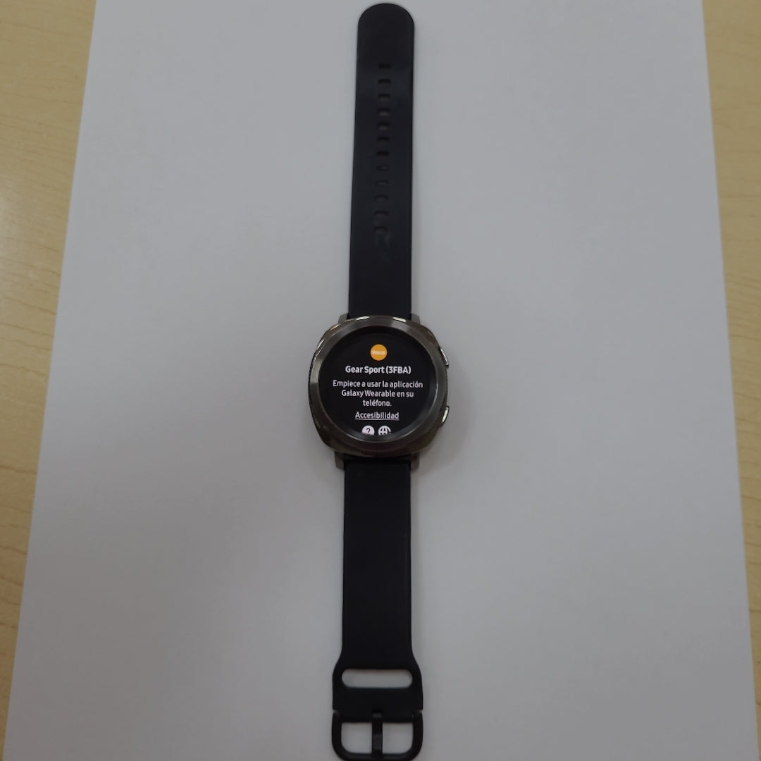 SMARTWATCH SAMSUNG GALAXY GEAR SPORT SM-R600 42 MM BLUETOOTH (SEMINUEVO)