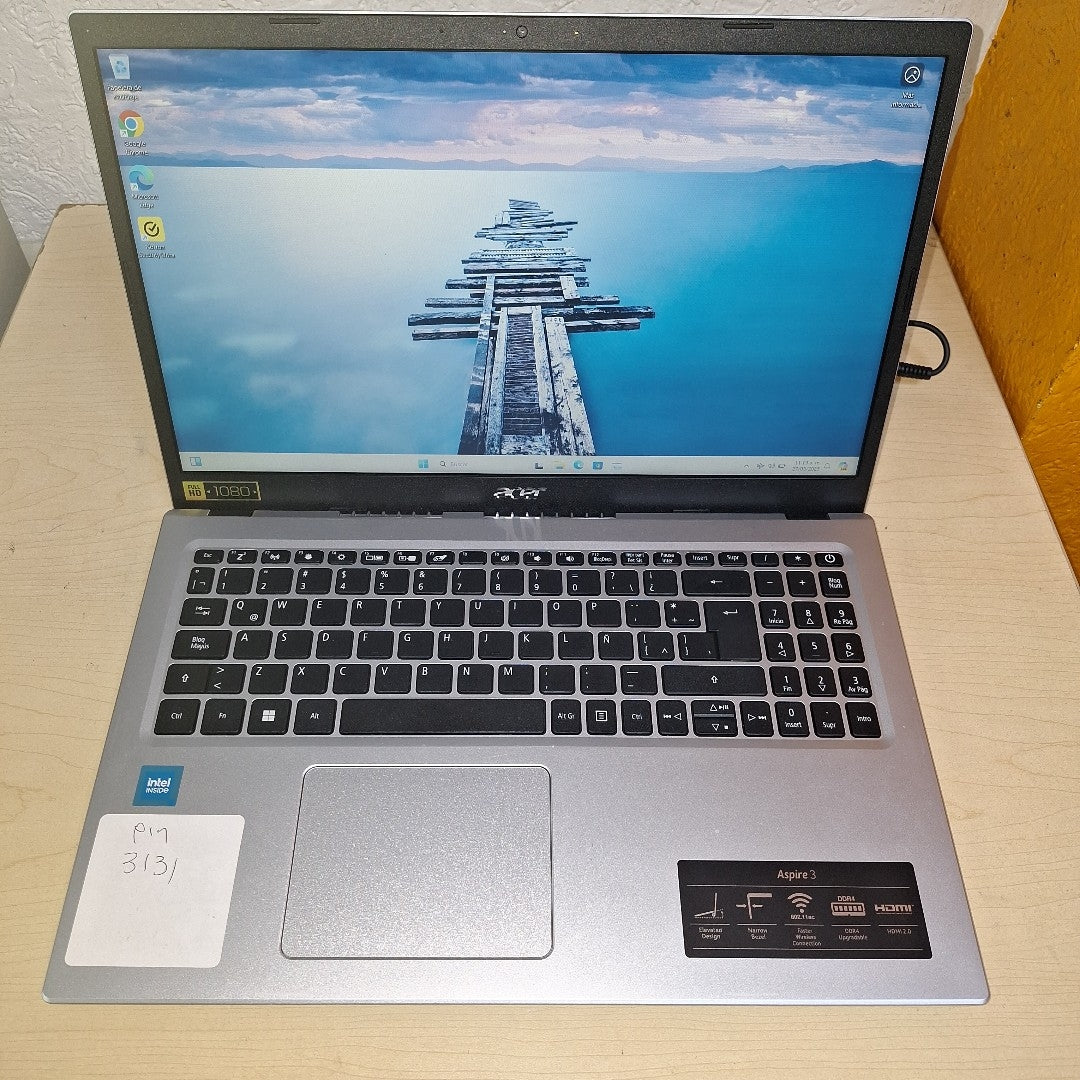 LAPTOP ACER ASPIRE 3 A315-35-C3RU (2022) 1 TB 8 GB RAM (SEMINUEVO)