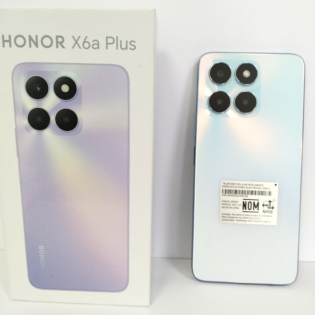CELULAR HONOR X6A WDY-LX3 (2023) 128 GB 6 GB RAM (SEMINUEVO)
