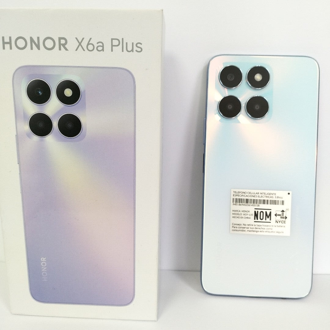 CELULAR HONOR X6A WDY-LX3 (2023) 128 GB 6 GB RAM (SEMINUEVO)