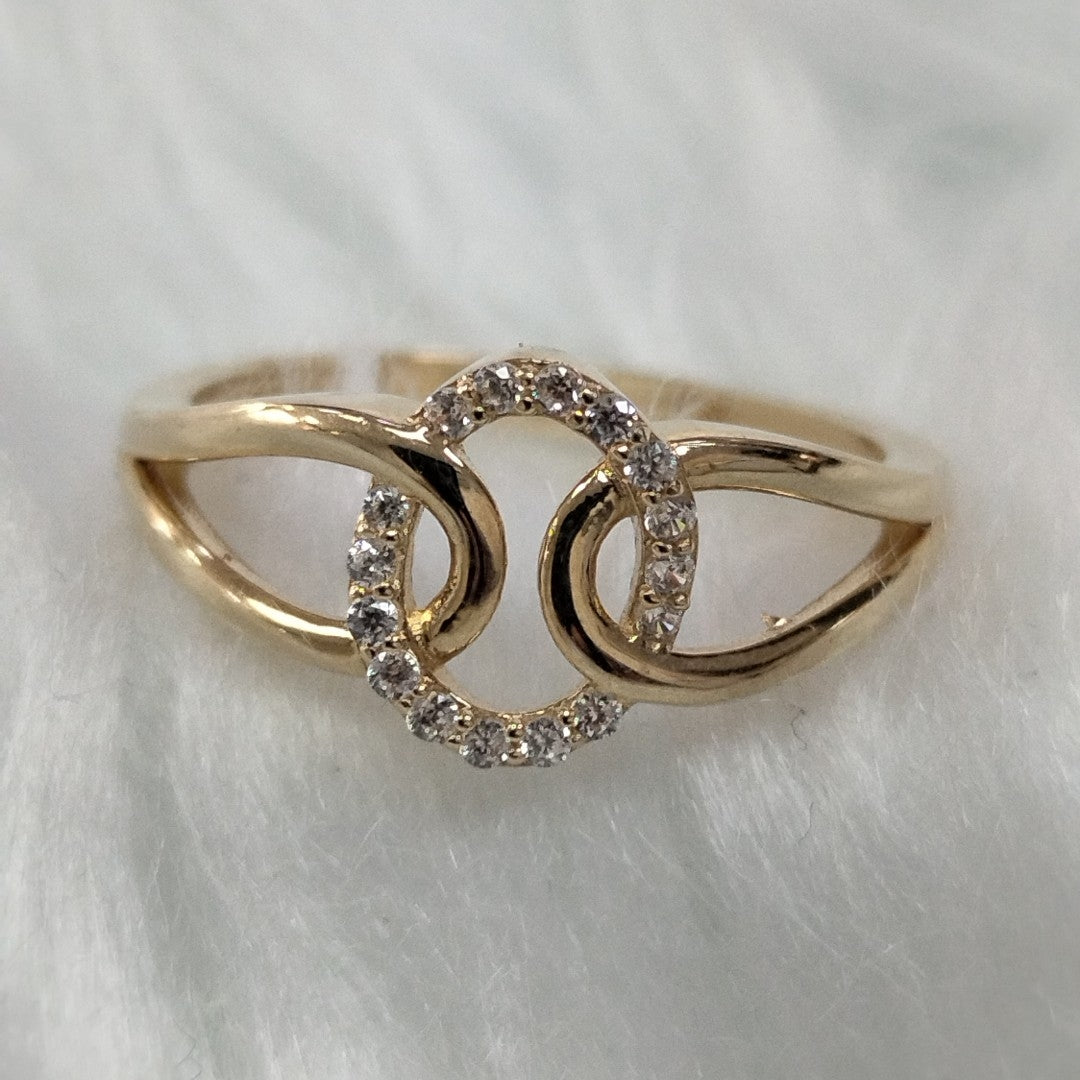 ANILLOS DAMA ORO 14K 2 (NUEVO)