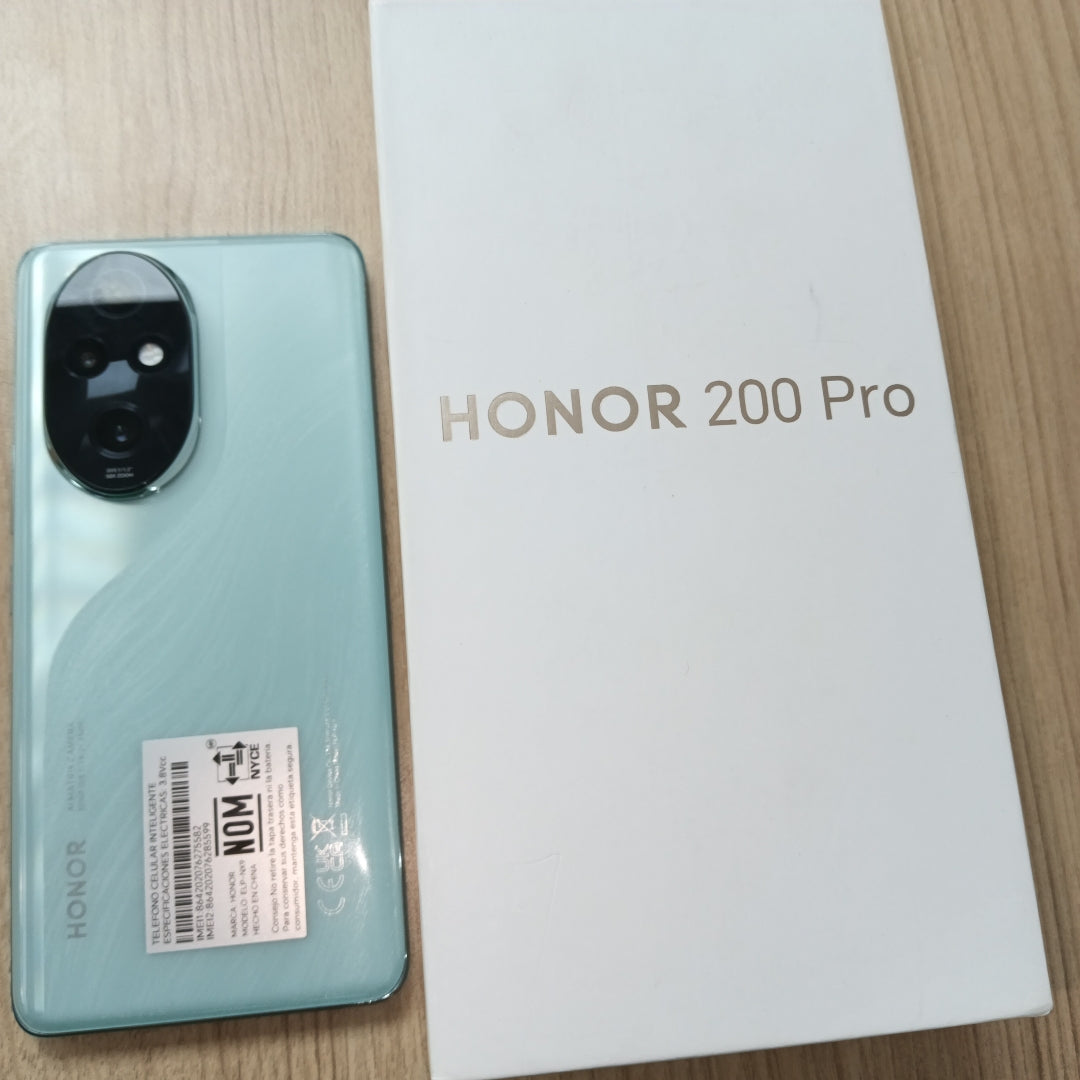 CELULAR HONOR 200 PRO ELP-NX9 (2024) 512 GB 12 GB RAM (SEMINUEVO)